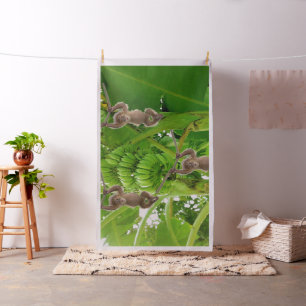 Monkey Banana Tree Fabric Stof