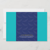 Monkey Bananas First Birthday Photo Invitations Kaart (Achterkant)