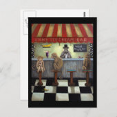 Monkey Bar Briefkaart (Voorkant / Achterkant)