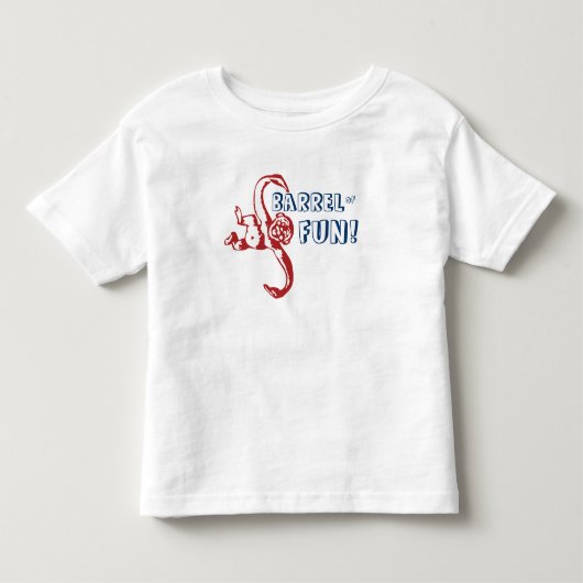 Monkey Barrel Retro Kinder Shirts (Voorkant)