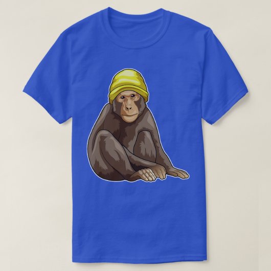 Monkey Beanie T-shirt (Design voorkant)