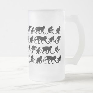 Monkey Beer Glass Matglas Bierpul