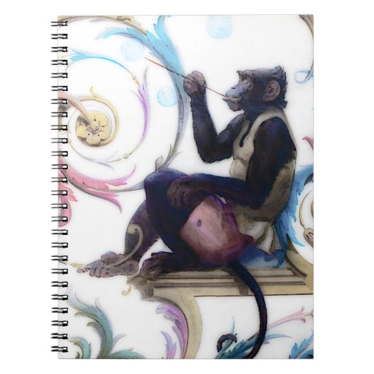 Monkey Bgloebels Notitieboek (Voorkant)
