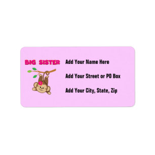 Monkey Big Sister Etiket
