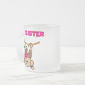 Monkey Big Sister Matglas Koffiemok (Voorkant links)