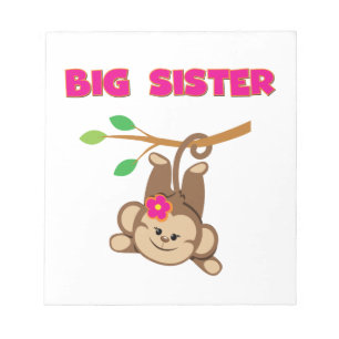 Monkey Big Sister Notitieblok