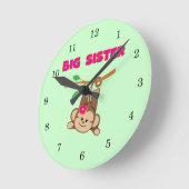 Monkey Big Sister Ronde Klok (Hoek)