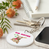 Monkey Big Sister Sleutelhanger (Voorkant Rechts)