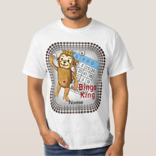 Monkey Bingo King t-shirt