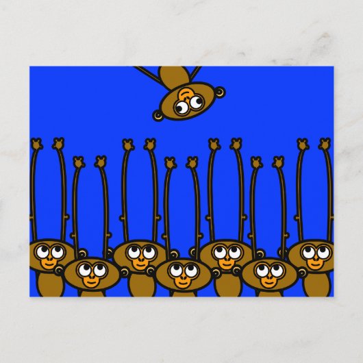 MONKEY Briefkaart (Voorkant)