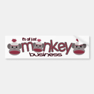 Monkey Business Bumpersticker