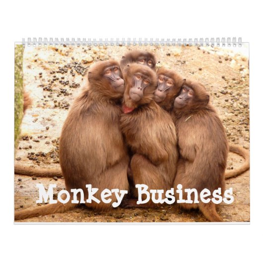 Monkey Business Calendar Kalender (Hoes)