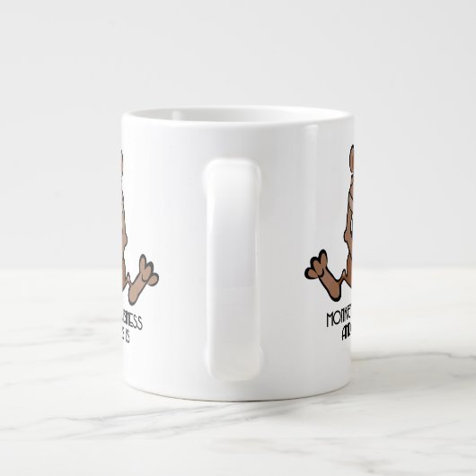 Monkey Business Extra Grote Mok (Achterkant)