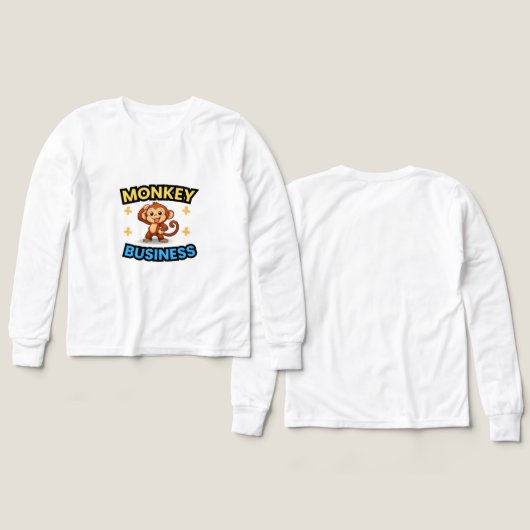 Monkey Business Funny  (Motif Recto et Verso)