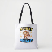 Monkey Business Funny  Draagtas (Voorkant)