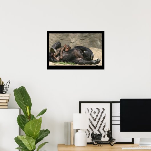 Monkey Business Poster (Thuiskantoor)