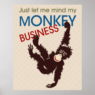 Monkey Business Poster