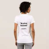 Monkey Business T-shirt (Achterkant volledig)