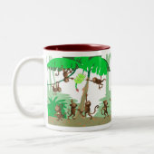 Monkey Business Tweekleurige Koffiemok (Links)
