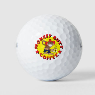 Monkey Butt Coffee Branded golfballen