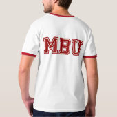 Monkey Butt University T-shirt (Achterkant)