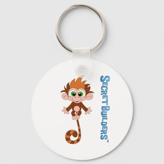 Monkey Button Sleutelhanger (Voorkant)