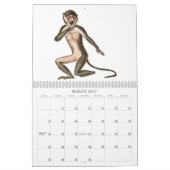 Monkey Calendar Kalender (Mar 2027)