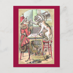 Monkey Card Cheat Says Bulldog Briefkaart