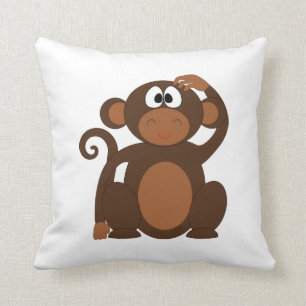 Monkey cartoon kussen