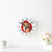 Monkey cartoon  ronde klok (Huis)