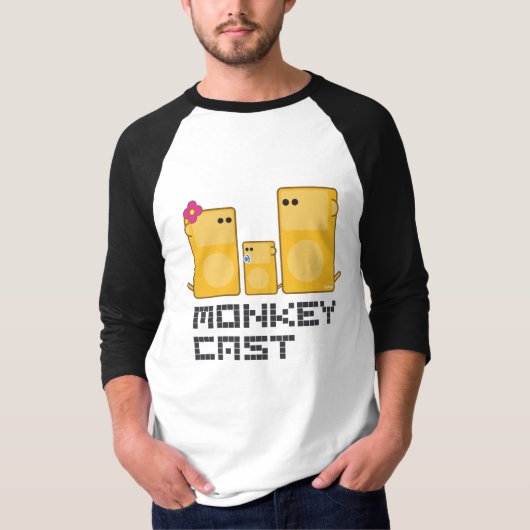 Monkey Cast T-shirt (Voorkant)