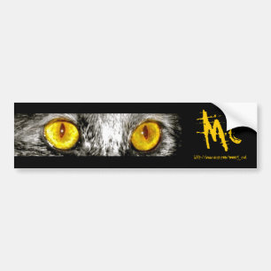 Monkey Cat Bumpersticker