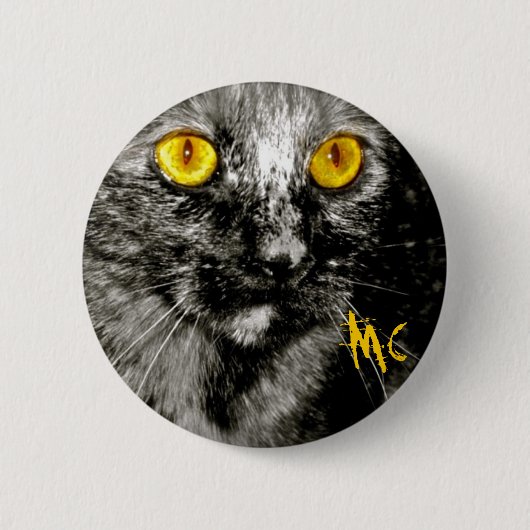 Monkey Cat Button (Voorkant)