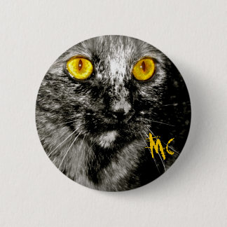Monkey Cat Button