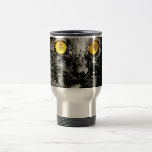 Monkey Cat Travel Mug Reisbeker