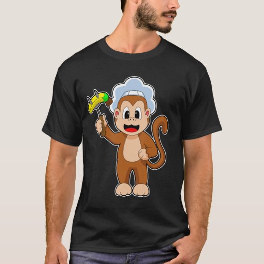 Monkey Chef Banana T-shirt (Voorkant)