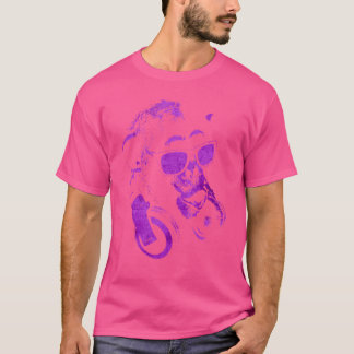 Monkey Chimp met zonnebrillen en hoofdtelefoons 1 T-shirt