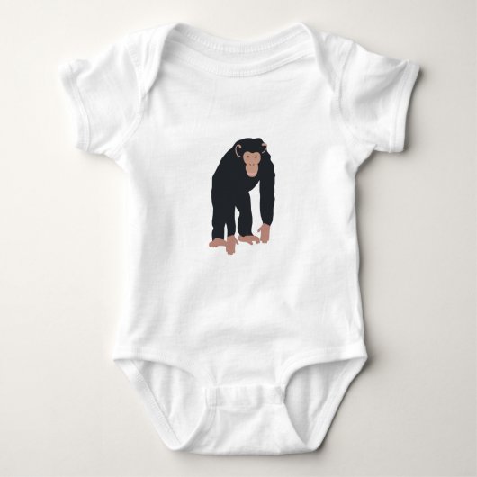 Monkey Chimpansee Romper (Voorkant)