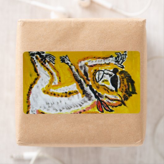 Monkey Circus Art Etiket (Insitu)