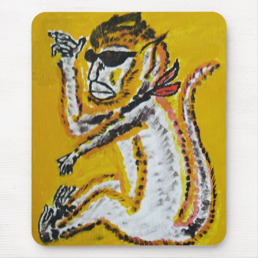 Monkey Circus Art Muismat (Voorkant)