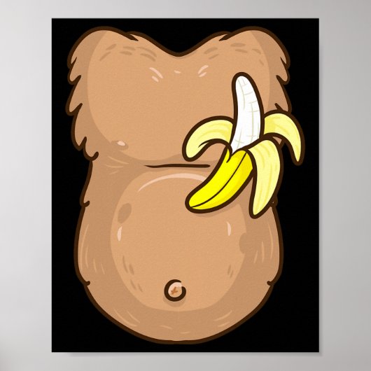 Monkey Costume For Kids Monkey Halloween Costume Poster (Voorkant)