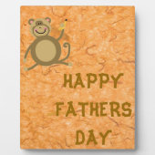 Monkey Dad Fotoplaat (Voorkant)