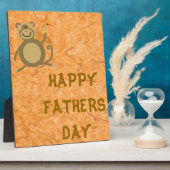 Monkey Dad Fotoplaat (Zijkant)