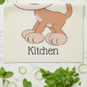 Monkey Design Theedoek (Gevouwen)