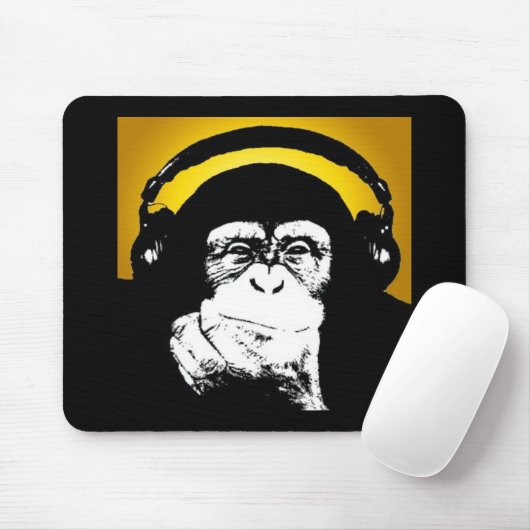 Monkey DJ Muismat (Met muis)