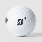 Monkey Doodle Face Golfballen (Logo)