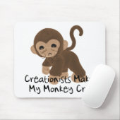 Monkey drogen muismat (Met muis)