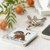 Monkey drogen sleutelhanger (Zijkant)