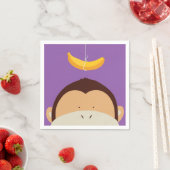 Monkey en Banana Servet (Insitu)