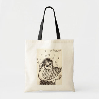 Monkey en duif, een goed voorbeeld van vriendschap tote bag